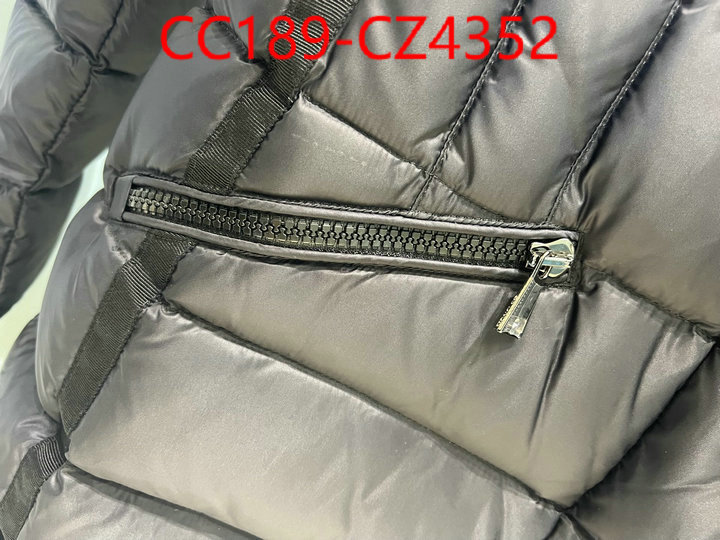 Down jacket Women-Moncler wholesale sale ID: CZ4352 $: 189USD