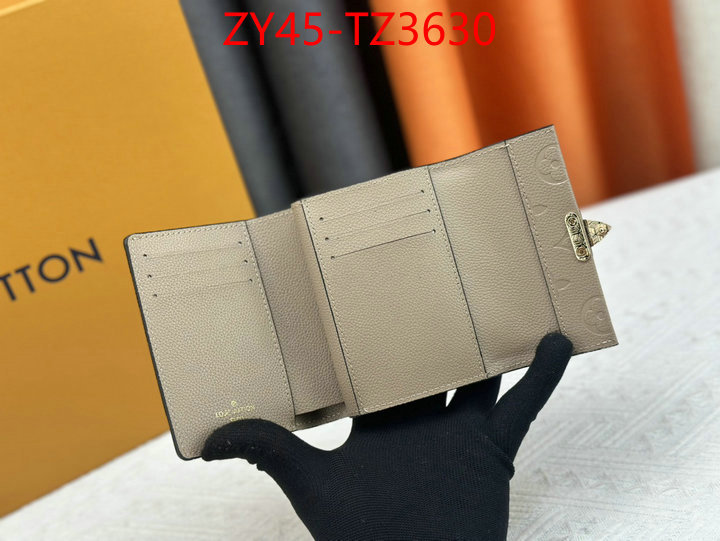 LV Bags(4A)-Wallet where to buy replicas ID: TZ3630 $: 45USD,