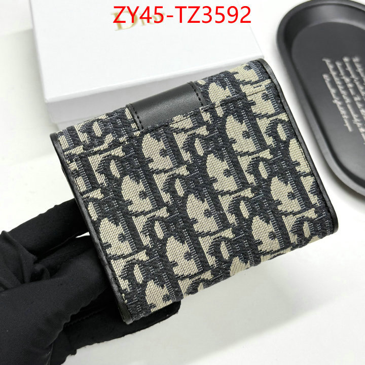 Dior Bags(4A)-Wallet- top quality website ID: TZ3592 $: 45USD,