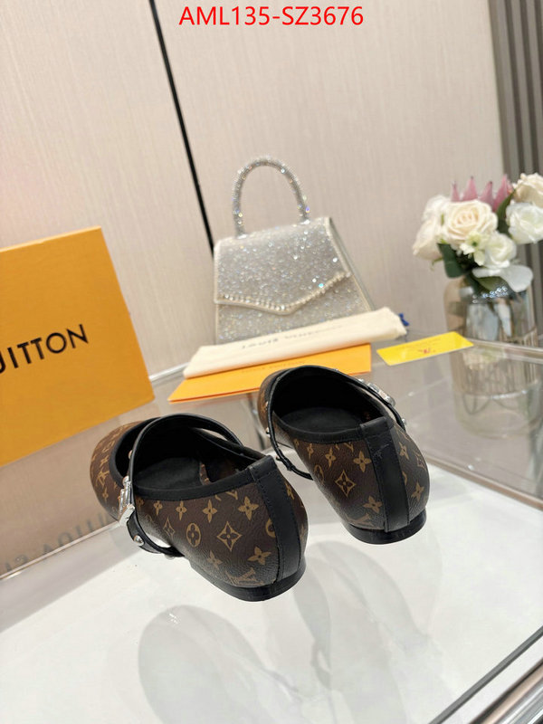 Women Shoes-LV 1:1 replica wholesale ID: SZ3676 $: 135USD