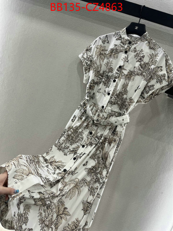 Clothing-Dior top perfect fake ID: CZ4863 $: 135USD