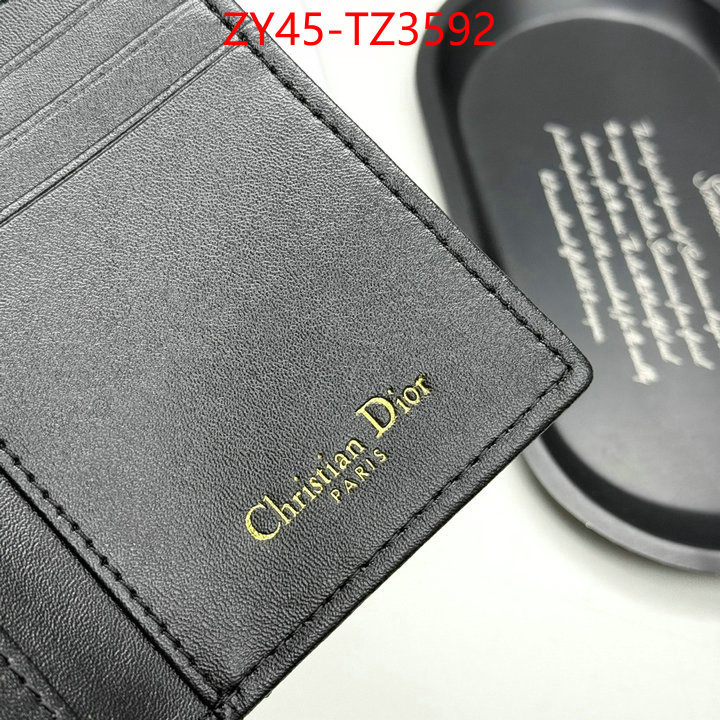Dior Bags(4A)-Wallet- top quality website ID: TZ3592 $: 45USD,