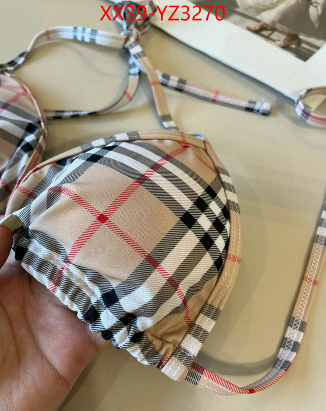 Swimsuit-Burberry brand designer replica ID: YZ3270 $: 39USD