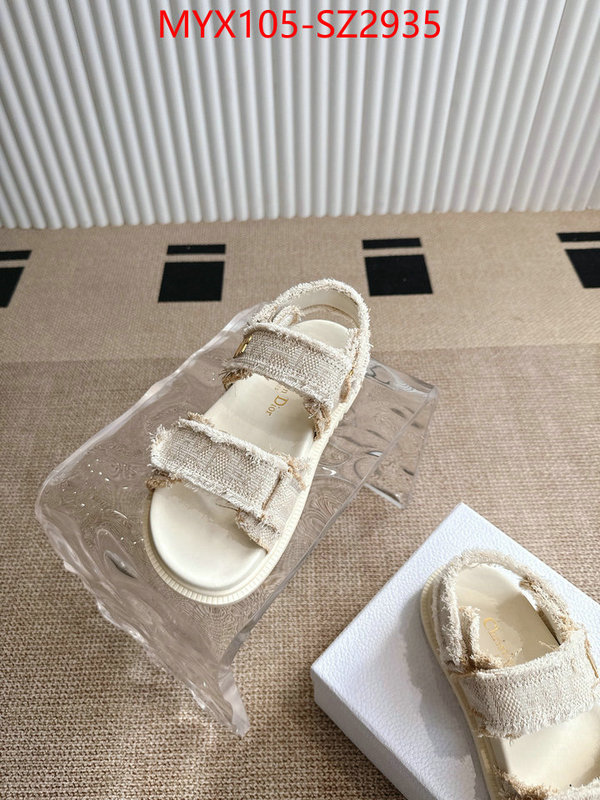 Women Shoes-Dior designer fake ID: SZ2935 $: 105USD