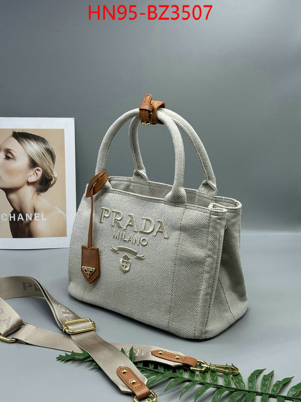 Prada Bags(4A)-Handbag- what ID: BZ3507