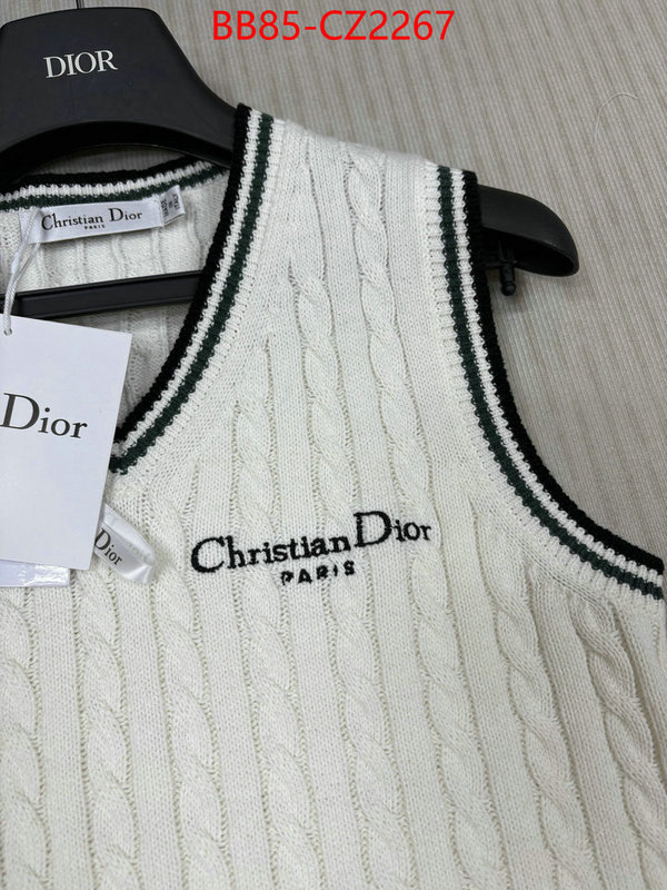Clothing-Dior buy aaaaa cheap ID: CZ2267 $: 85USD
