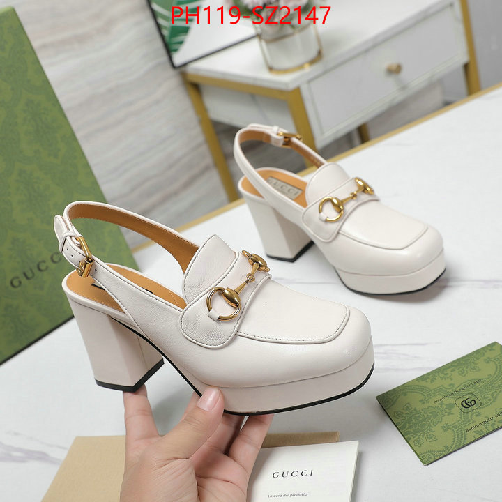 Women Shoes-Gucci top perfect fake ID: SZ2147 $: 119USD