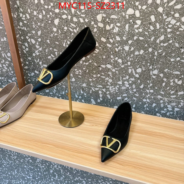 Women Shoes-Valentino aaaaa quality replica ID: SZ2311 $: 115USD