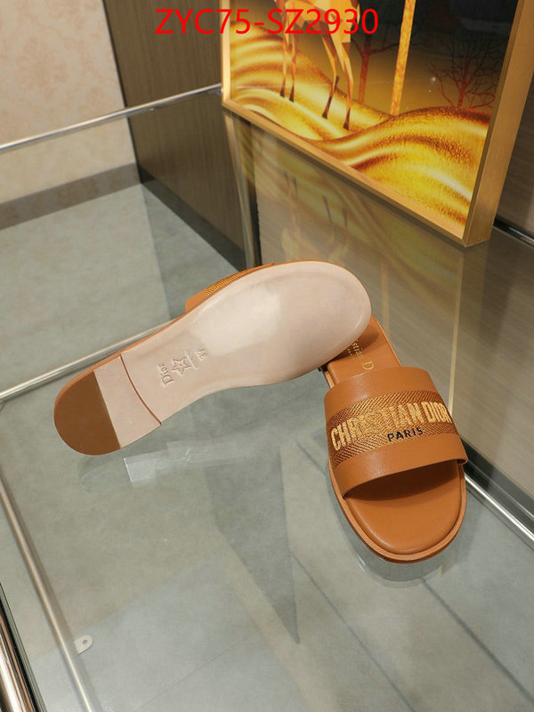 Women Shoes-Dior shop the best high authentic quality replica ID: SZ2930 $: 75USD