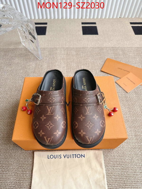 Women Shoes-LV designer wholesale replica ID: SZ2030 $: 129USD