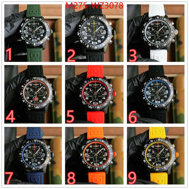 Watch(TOP)-Breitling shop the best high authentic quality replica ID: WZ3078 $: 275USD