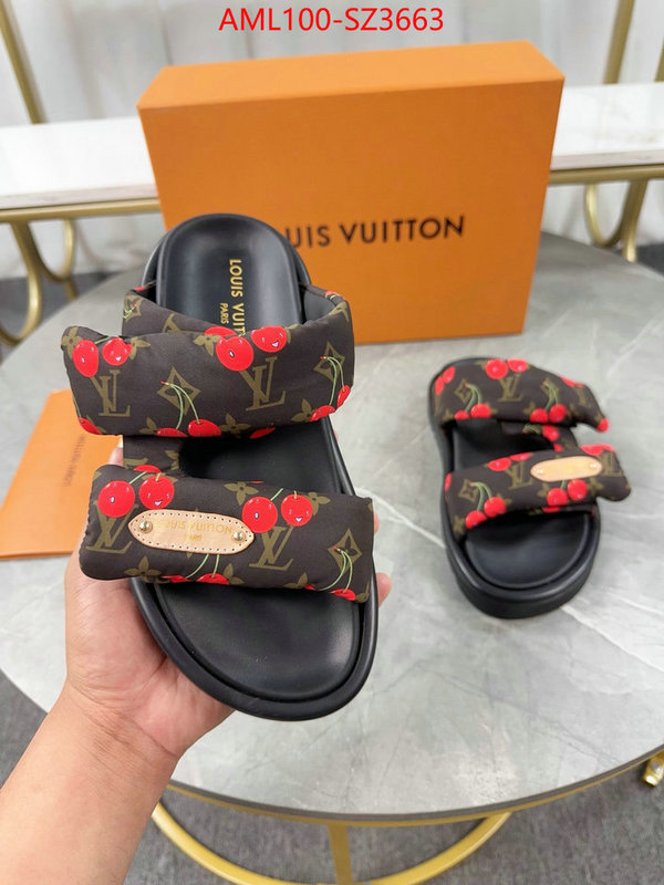 Women Shoes-LV how to buy replcia ID: SZ3663 $: 100USD