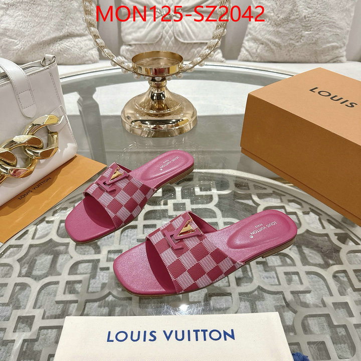 Women Shoes-LV high quality replica designer ID: SZ2042 $: 125USD