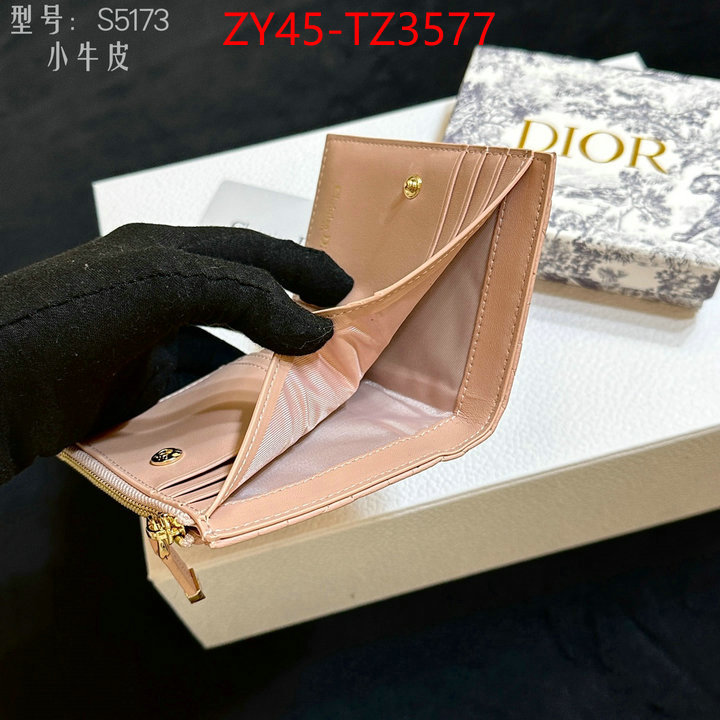Dior Bags(4A)-Wallet- the highest quality fake ID: TZ3577 $: 45USD,