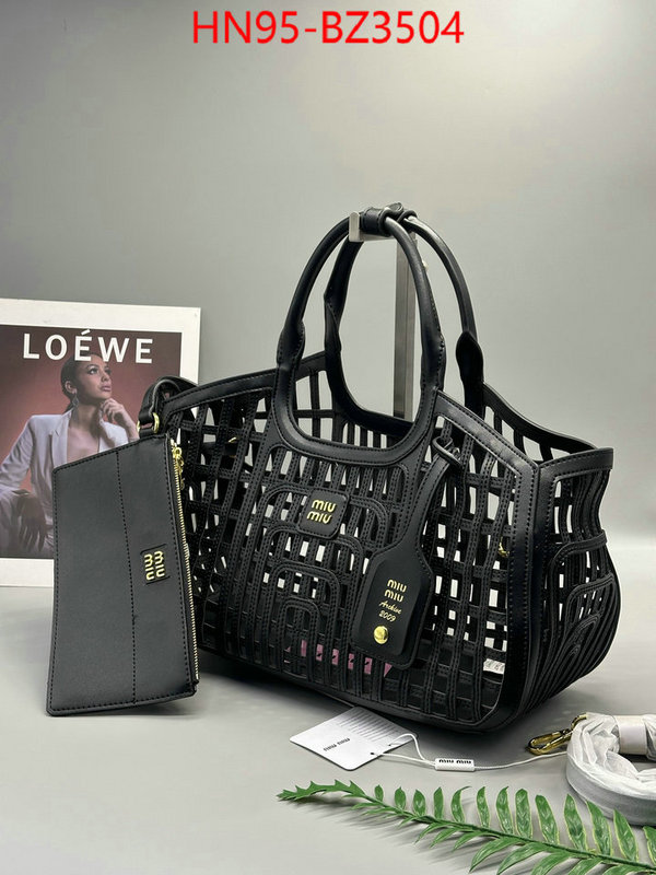 Miu Miu Bags(4A)-Handbag- what is a counter quality ID: BZ3504 $: 95USD,