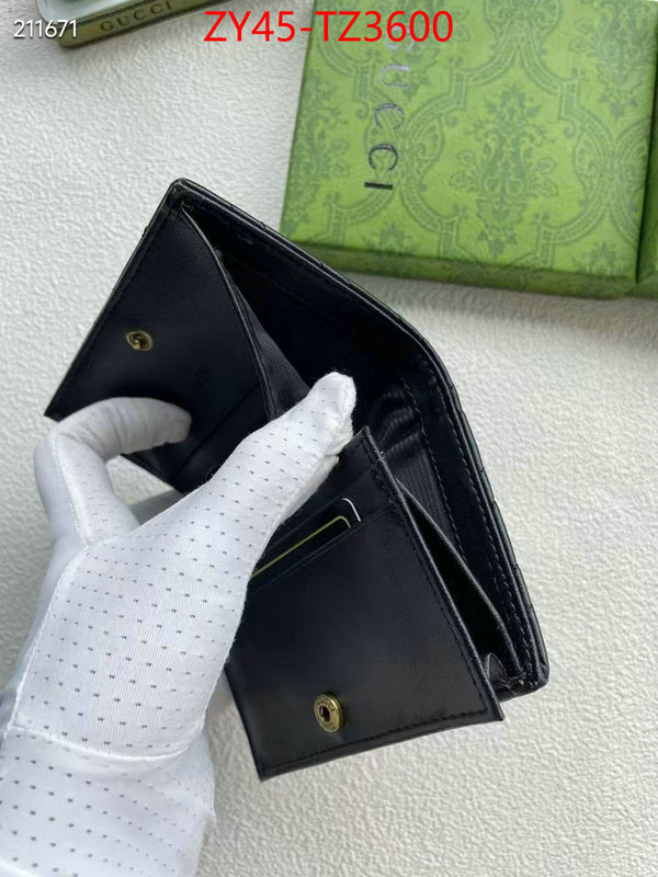 Gucci Bags(4A)-Wallet- is it illegal to buy dupe ID: TZ3600 $: 45USD,