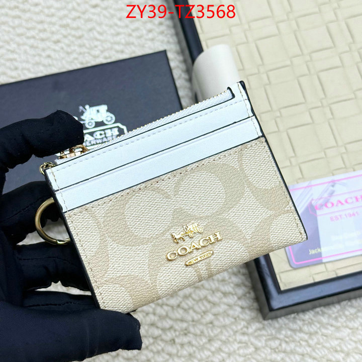 Coach Bags(4A)-Wallet high quality replica ID: TZ3568 $: 39USD,