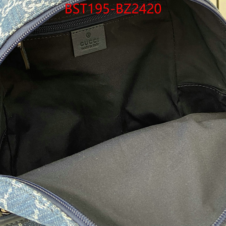 Gucci Bags(TOP)-Backpack- designer fashion replica ID: BZ2420 $: 195USD,
