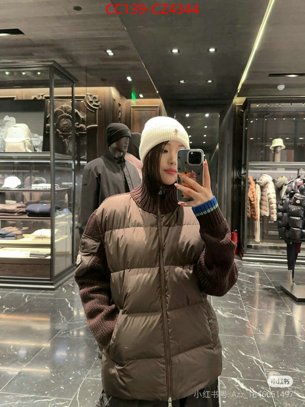 Down jacket Men-Moncler wholesale ID: CZ4344 $: 139USD