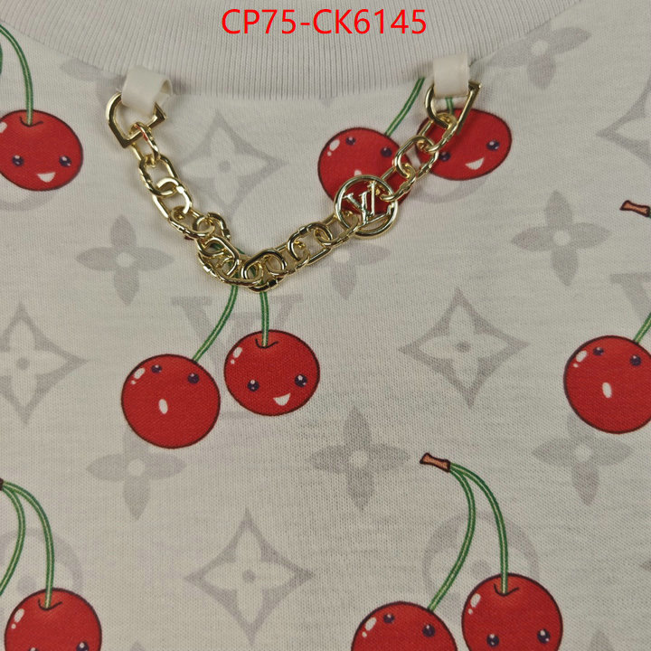 Clothing-LV replica 2024 perfect luxury ID: CK6145 $: 75USD