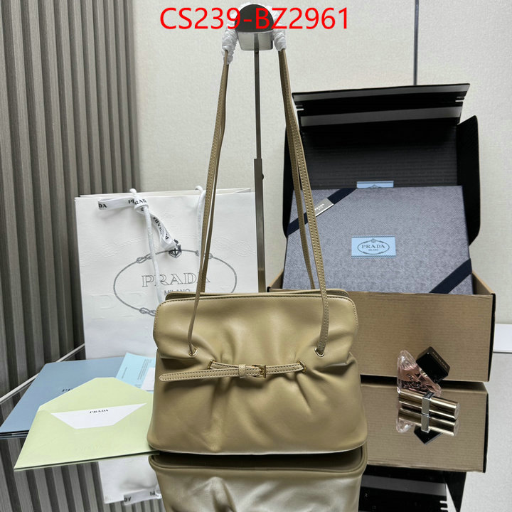 Prada Bags(TOP)-Crossbody- 7 star ID: BZ2961 $: 239USD,