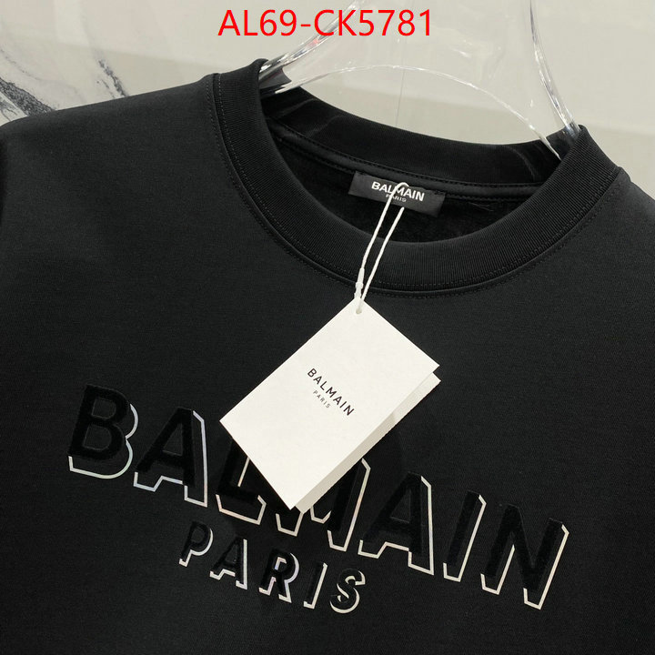 Clothing-Balmain high quality happy copy ID: CK5781 $: 69USD