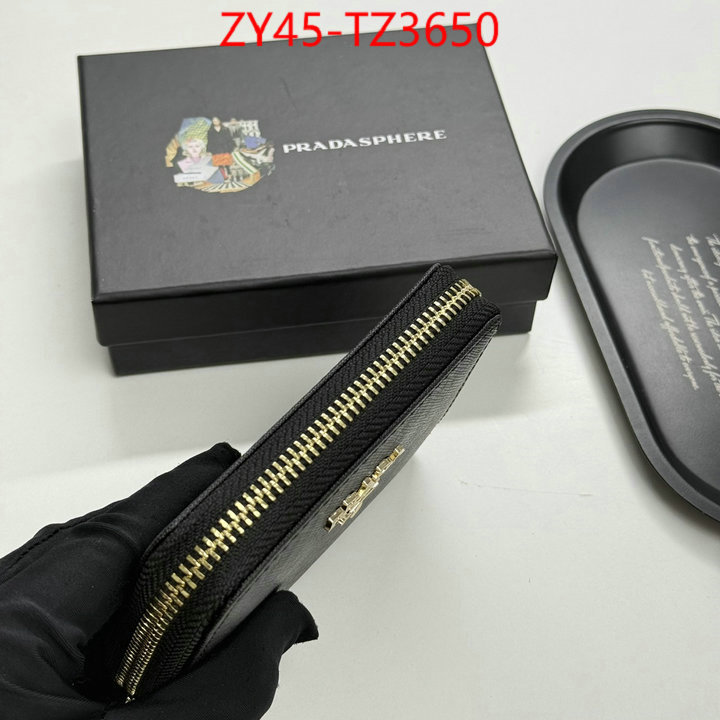Prada Bags(4A)-Wallet top quality replica ID: TZ3650 $: 45USD,