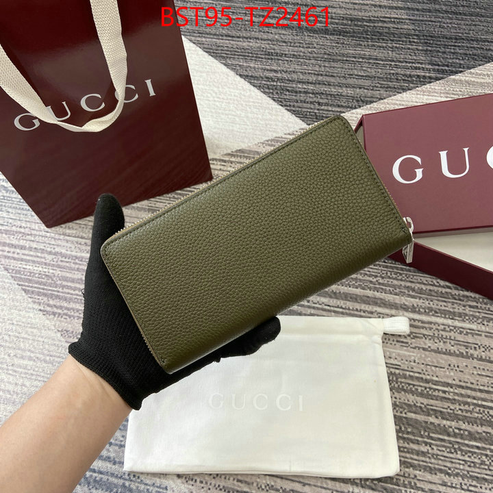 Gucci Bags(TOP)-Wallet- most desired ID: TZ2461 $: 95USD,