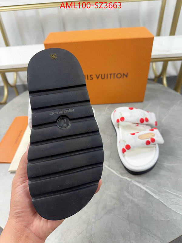 Women Shoes-LV how to buy replcia ID: SZ3663 $: 100USD