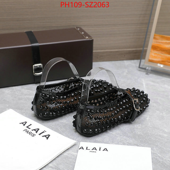 Women Shoes-ALAIA buy high-quality fake ID: SZ2063 $: 109USD