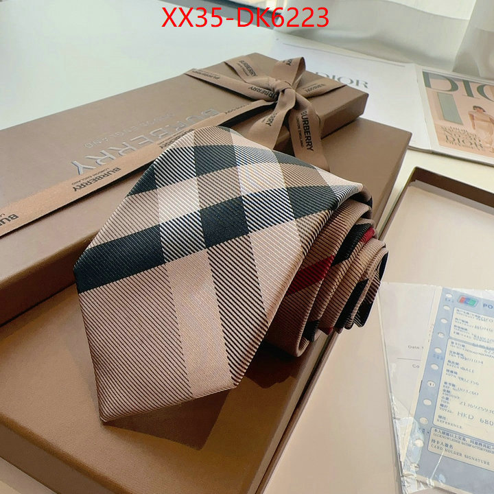 Ties-Burberry top sale ID: DK6223 $: 35USD