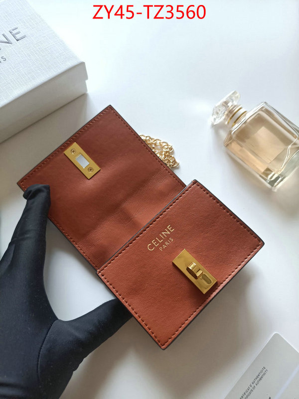 CELINE Bags(4A)-Wallet highest product quality ID: TZ3560 $: 45USD,
