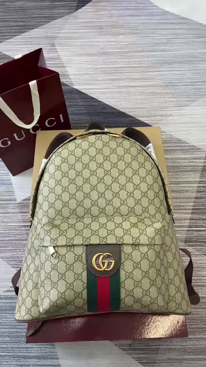 Gucci Bags(TOP)-Backpack- what's the best to buy replica ID: BZ2438 $: 245USD,