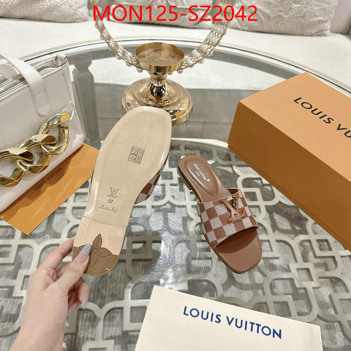 Women Shoes-LV high quality replica designer ID: SZ2042 $: 125USD