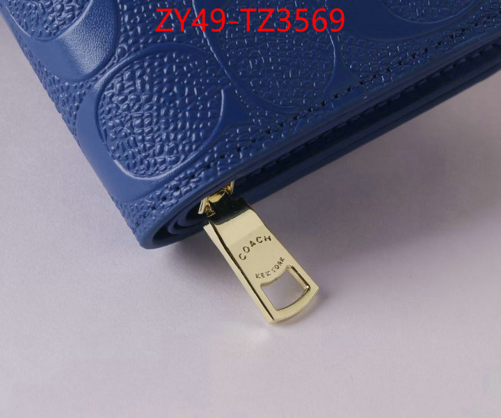 Coach Bags(4A)-Wallet what ID: TZ3569 $: 49USD,