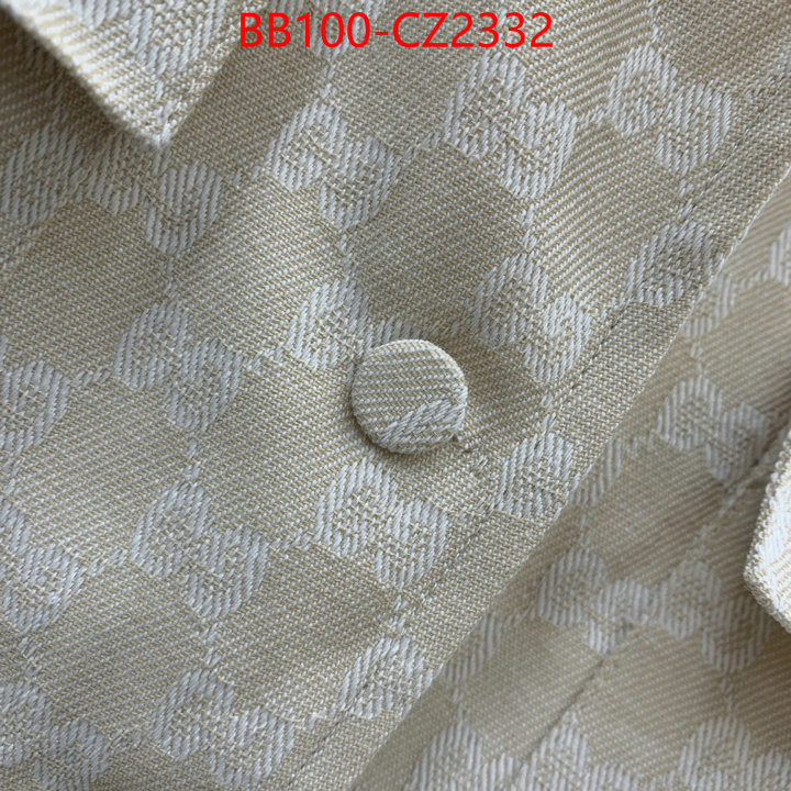 Clothing-Gucci wholesale sale ID: CZ2332 $: 100USD