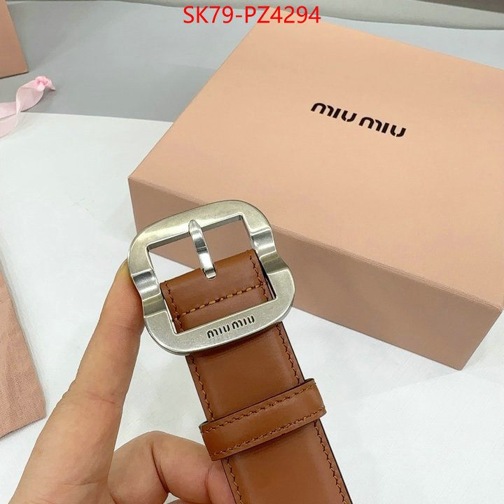 Belts-MIU MIU where can i buy ID: PZ4294 $: 79USD