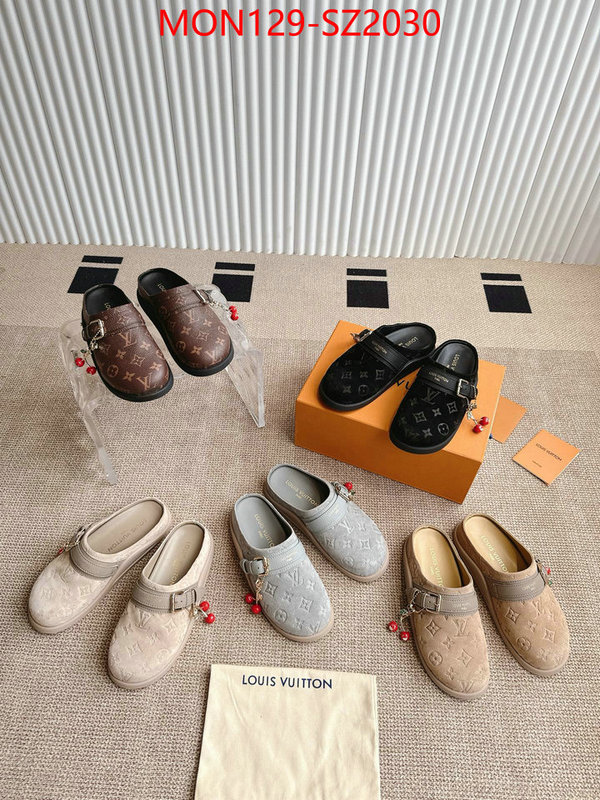 Women Shoes-LV designer wholesale replica ID: SZ2030 $: 129USD