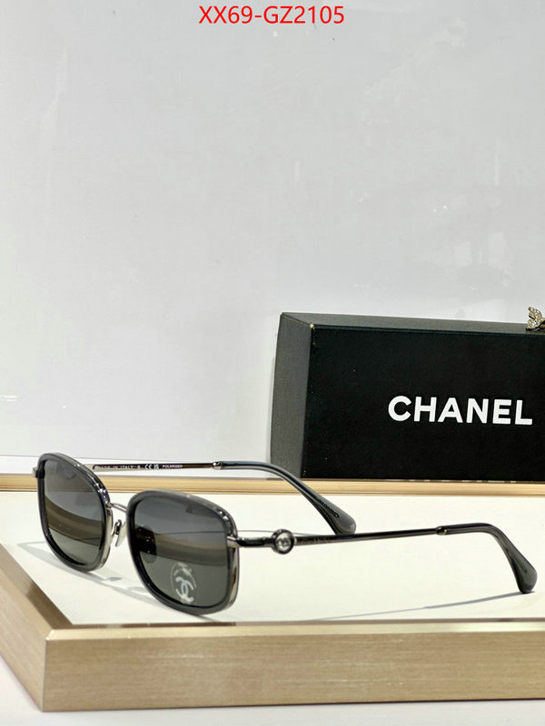 Glasses-Chanel wholesale replica ID: GZ2105 $: 69USD