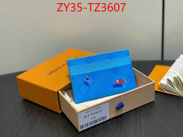 LV Bags(4A)-Wallet top quality fake ID: TZ3607 $: 35USD,