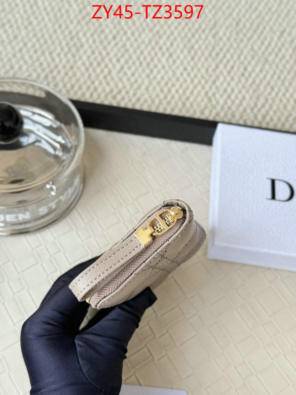 Dior Bags(4A)-Wallet- new designer replica ID: TZ3597 $: 45USD,