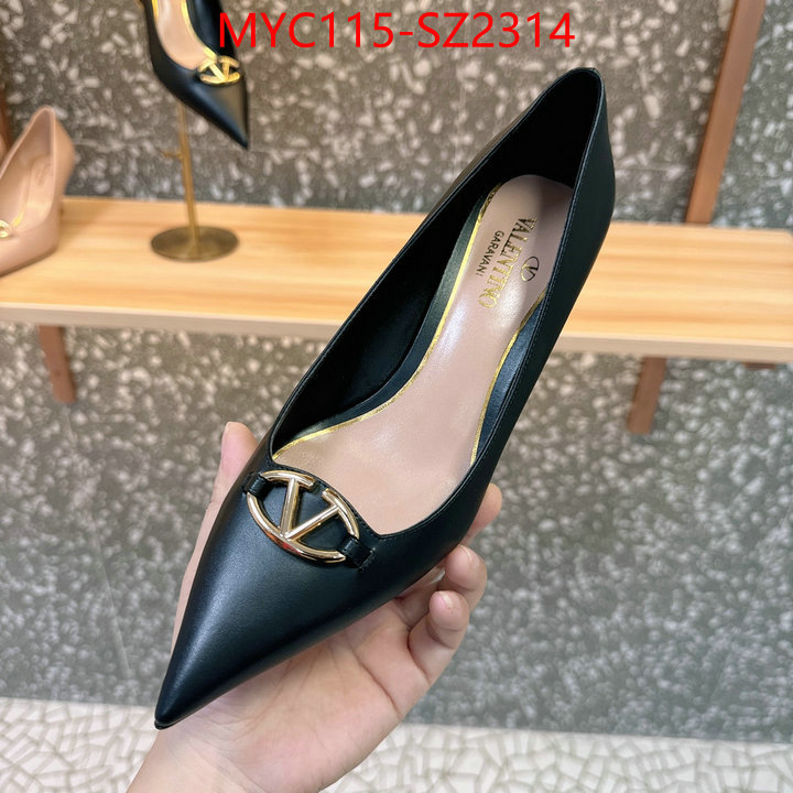Women Shoes-Valentino high quality perfect ID: SZ2314 $: 115USD