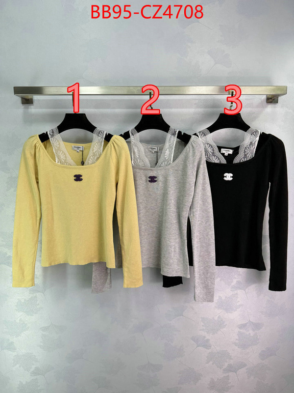 Clothing-Chanel where to buy replicas ID: CZ4708 $: 95USD