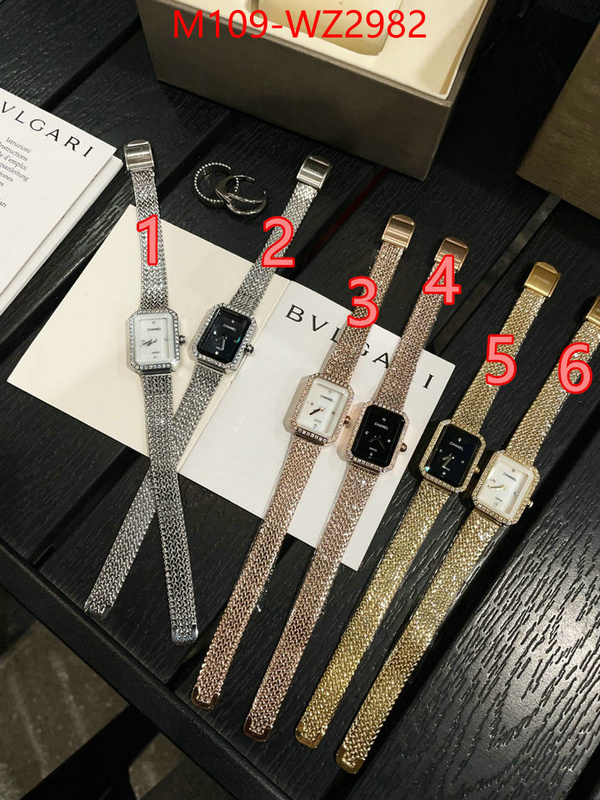 Watch(4A)-Chanel designer replica ID: WZ2982 $: 109USD