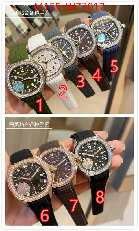 Watch(4A)-Patek Philippe buy high-quality fake ID: WZ3017 $: 155USD