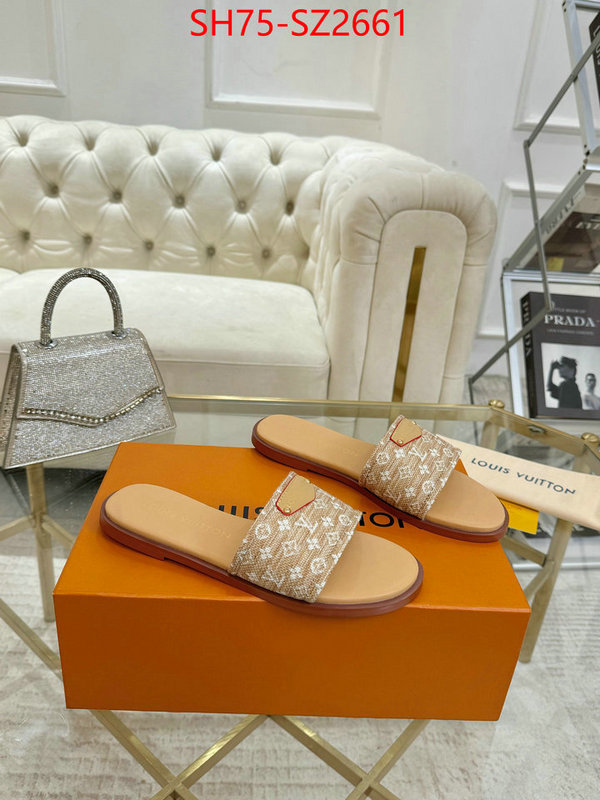 Women Shoes-LV top grade ID: SZ2661 $: 75USD