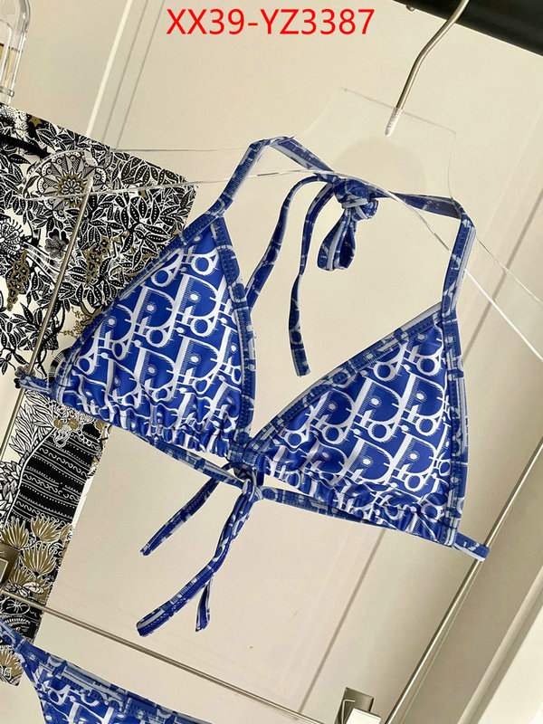 Swimsuit-Dior designer high replica ID: YZ3387 $: 39USD