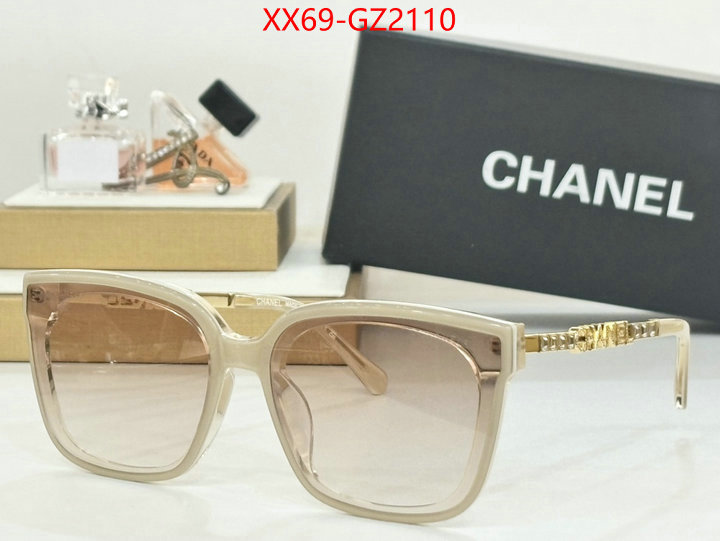 Glasses-Chanel shop designer replica ID: GZ2110 $: 69USD