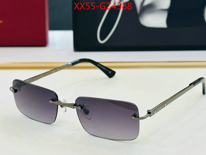 Glasses-Cartier top grade ID: GZ4388 $: 55USD