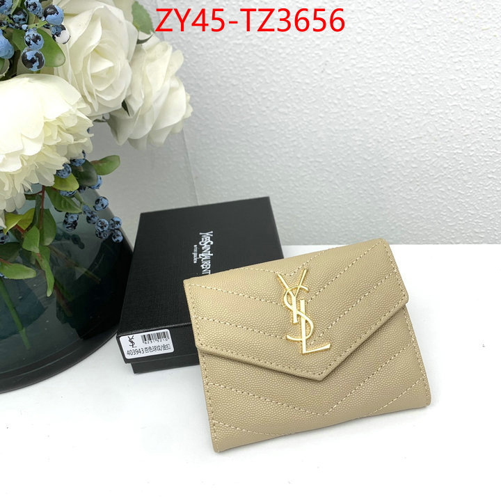 YSL Bags(4A)-Wallet- luxury fake ID: TZ3656 $: 45USD,
